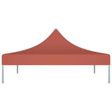 Vidaxl partytentdak 270 g m² 2x2 m terracotta