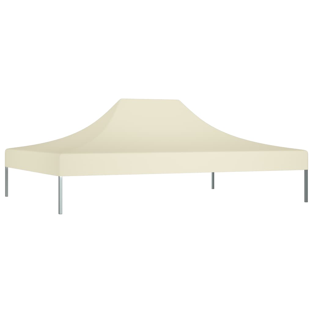 Vidaxl partytentdak 270 g m² 4x3 m crème