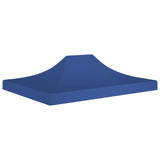 Vidaxl partytentdak 270 g m² 4x3 m blauw