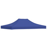 Vidaxl partytentdak 270 g m² 4x3 m blauw