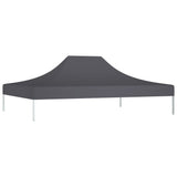 Vidaxl partytentdak 270 g m² 4x3 m antraciet