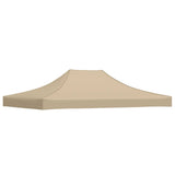 Vidaxl partytentdak 270 g m² 4x3 m beige