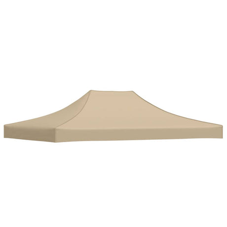 Vidaxl partytentdak 270 g m² 4x3 m beige