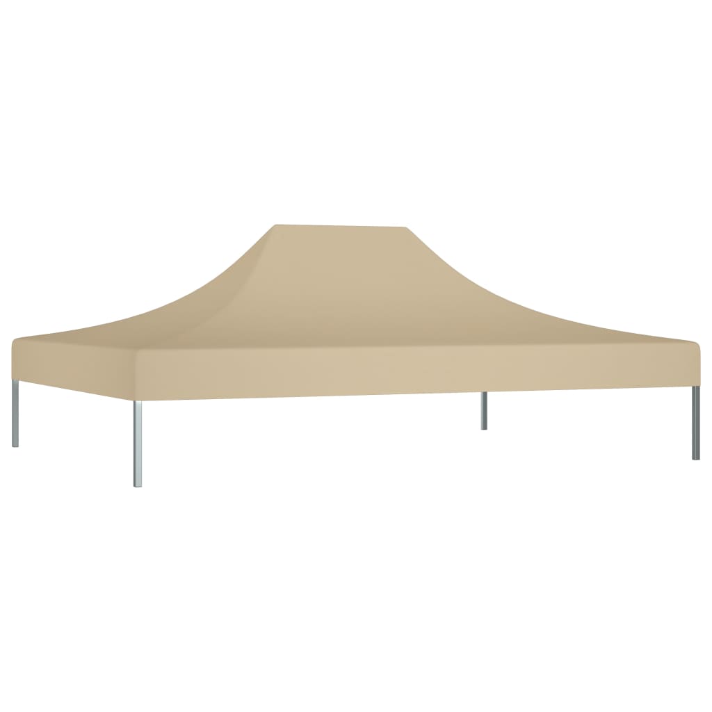 Vidaxl partytentdak 270 g m² 4x3 m beige