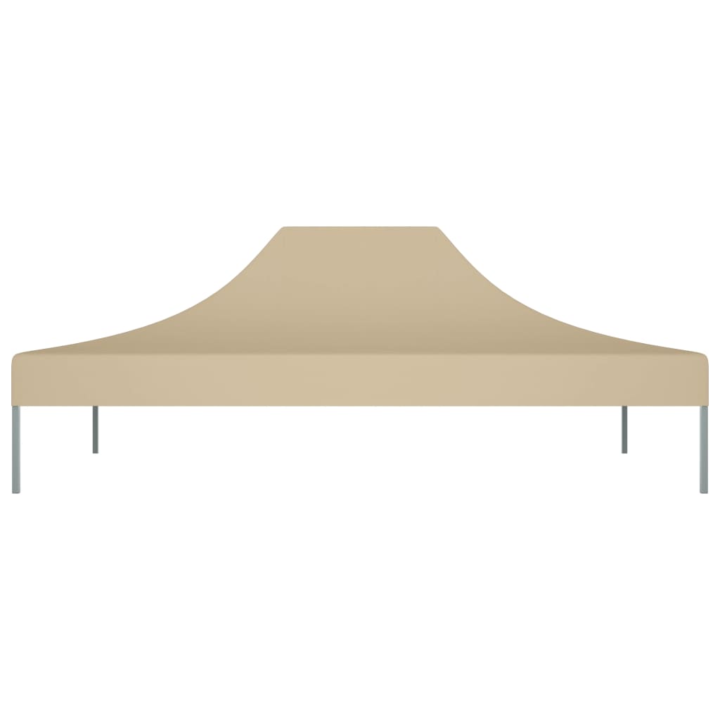 Vidaxl partytentdak 270 g m² 4x3 m beige