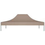 Vidaxl partytentdak 270 g m² 4x3 m taupe