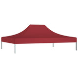 Vidaxl partytentdak 270 g m² 4x3 m bordeauxrood