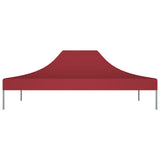 Vidaxl partytentdak 270 g m² 4x3 m bordeauxrood