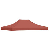Vidaxl partytentdak 270 g m² 4x3 m terracotta