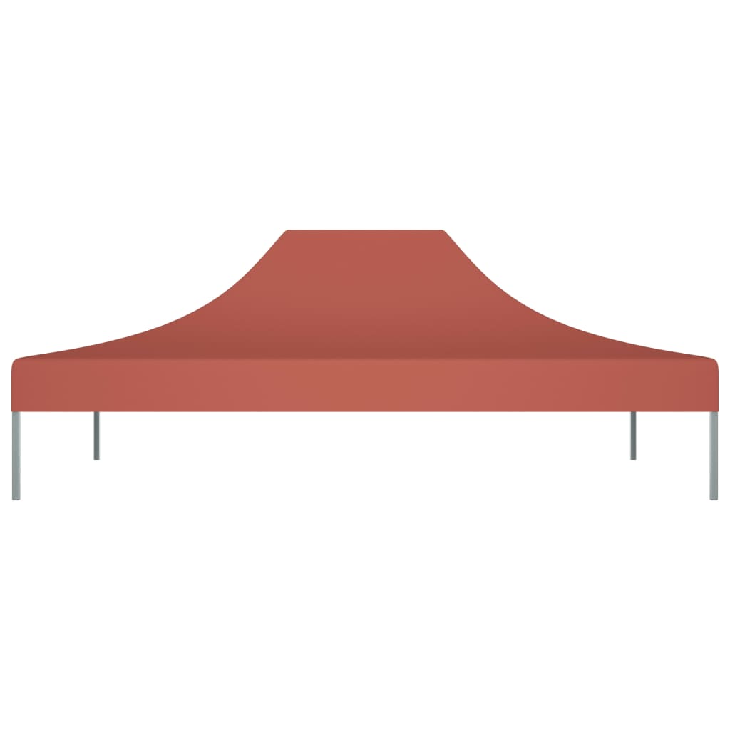 Vidaxl partytentdak 270 g m² 4x3 m terracotta