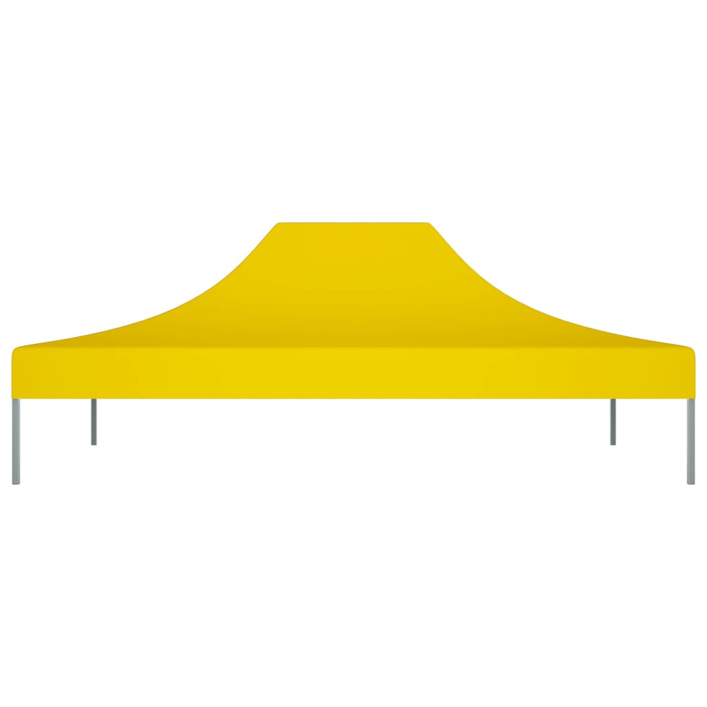 Vidaxl partytentdak 270 g m² 4x3 m geel