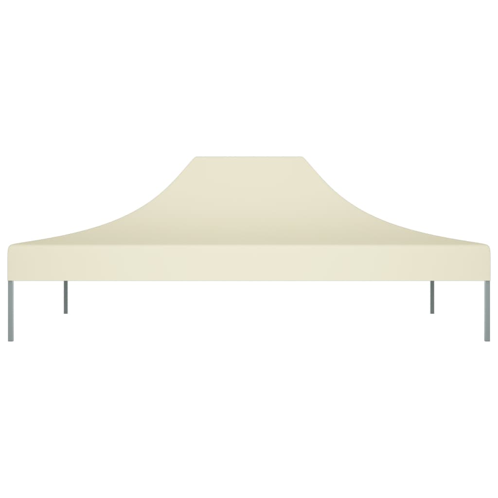 Vidaxl partytentdak 270 g m² 4,5x3 m crèmekleurig