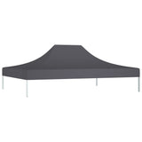 Vidaxl partytentdak 270 g m² 4,5x3 m antracietkleurig