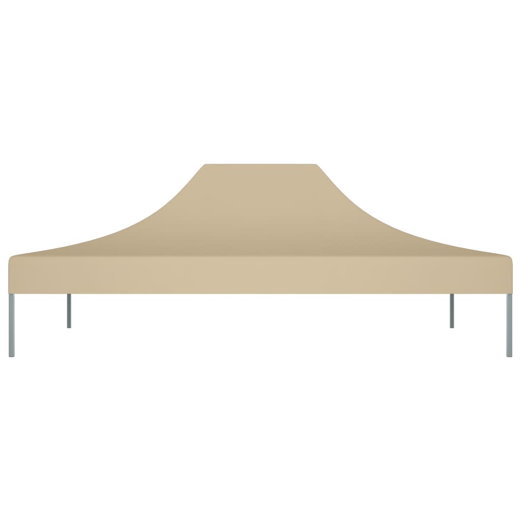 Vidaxl partytentdak 270 g m² 4,5x3 m beige