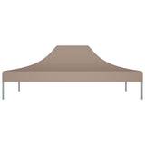 Vidaxl partytentdak 270 g m² 4,5x3 m taupe