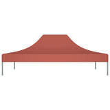 Vidaxl partytentdak 270 g m² 4,5x3 m terracottakleurig