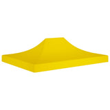 Vidaxl partytentdak 270 g m² 4,5x3 m geel