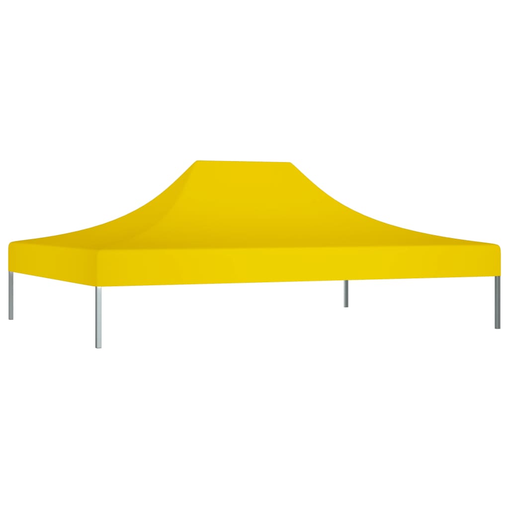 Vidaxl partytentdak 270 g m² 4,5x3 m geel