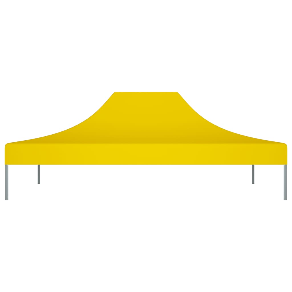 Vidaxl partytentdak 270 g m² 4,5x3 m geel