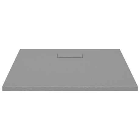 Vidaxl douchebak 80x80 cm smc grijs