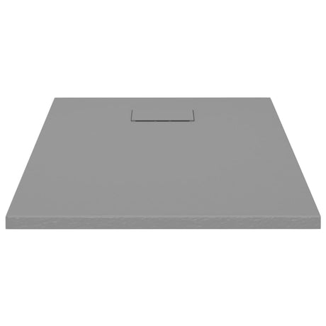 Vidaxl douchebak 90x70 cm smc grijs