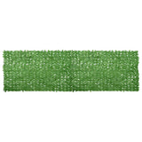Vidaxl balkonscherm met groene bladeren 500x150 cm