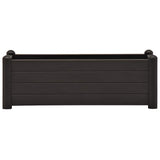 Vidaxl plantenbak verhoogd 100x43x35 cm pp antraciet