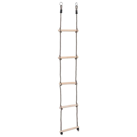 Vidaxl ladder met 5 sporten 210 cm massief grenenhout