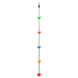 Vidaxl klimtouw met schijven 200 cm