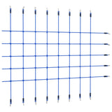 Vidaxl klimnet 200x150 cm blauw