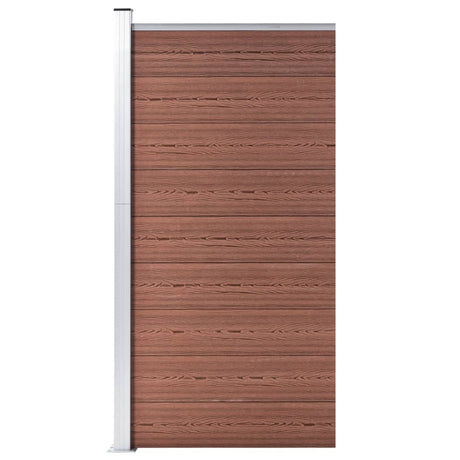 Vidaxl schuttingpaneel 95x186 cm hkc bruin