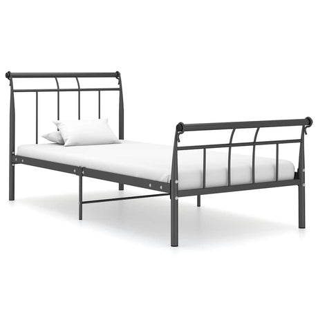 Vidaxl bedframe metaal zwart 100x200 cm