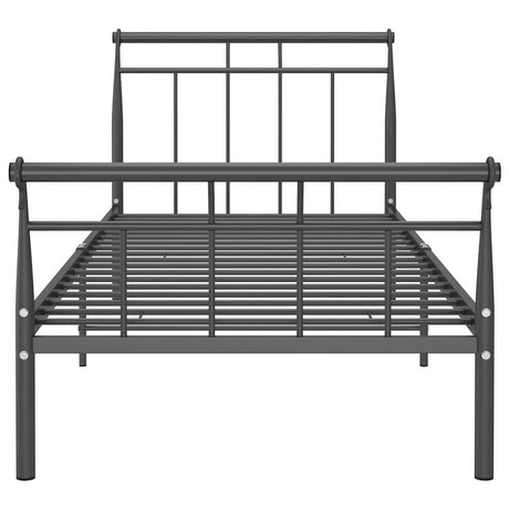 Vidaxl bedframe metaal zwart 100x200 cm