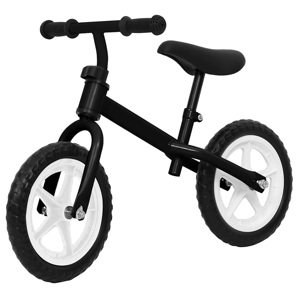 Vidaxl loopfiets met 11 inch wielen zwart