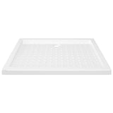 Vidaxl douchebak met noppen 90x70x4 cm abs wit