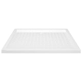 Vidaxl douchebak met noppen 80x100x4 cm abs wit