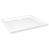 Vidaxl douchebak rechthoekig 80x90 cm abs wit