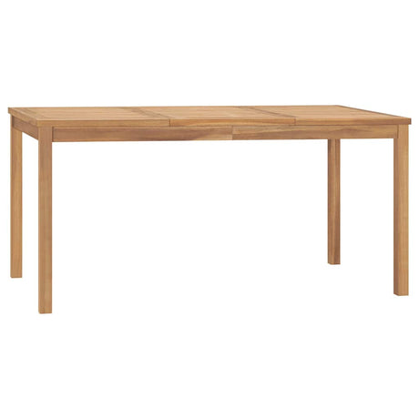 Vidaxl tuintafel 160x80x77 cm massief teakhout