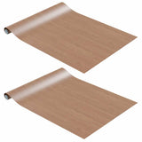 Vidaxl meubelfolies zelfklevend 2 st 500x90 cm pvc lichteikenkleurig