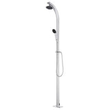 Vidaxl buitendouche 215 cm aluminium