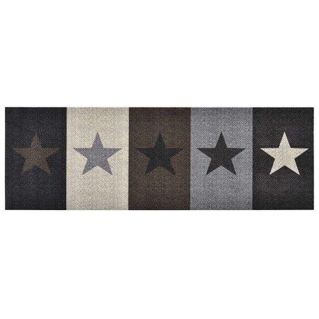 Vidaxl keukenmat wasbaar stars 60x180 cm
