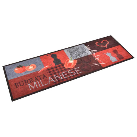 Vidaxl keukenmat wasbaar tomatoes 45x150 cm