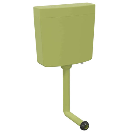 Vidaxl toiletstortbak met watertoevoer onderin 3 6 l olijfgroen