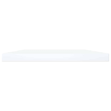 Vidaxl wandschappen 4 st 40x20x1,5 cm bewerkt hout wit