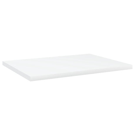 Vidaxl wandschappen 4 st 40x30x1,5 cm bewerkt hout wit
