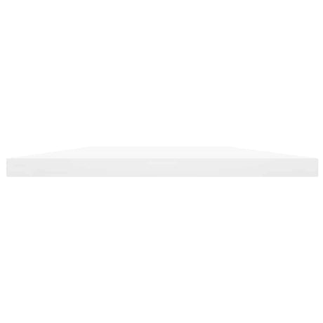 Vidaxl wandschappen 4 st 40x30x1,5 cm bewerkt hout wit