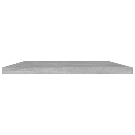 Vidaxl wandschappen 4 st 40x30x1,5 cm bewerkt hout betongrijs