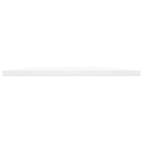Vidaxl wandschappen 4 st 40x40x1,5 cm bewerkt hout wit