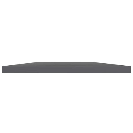 Vidaxl wandschappen 8 st 40x40x1,5 cm bewerkt hout hoogglans grijs