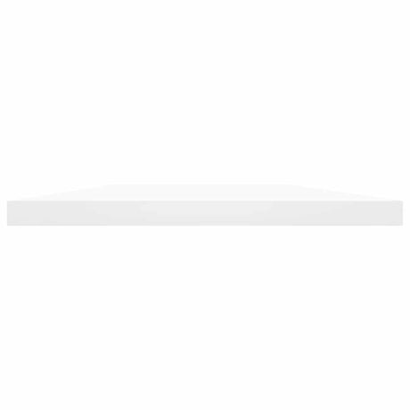 Vidaxl wandschappen 4 st 60x20x1,5 cm bewerkt hout wit